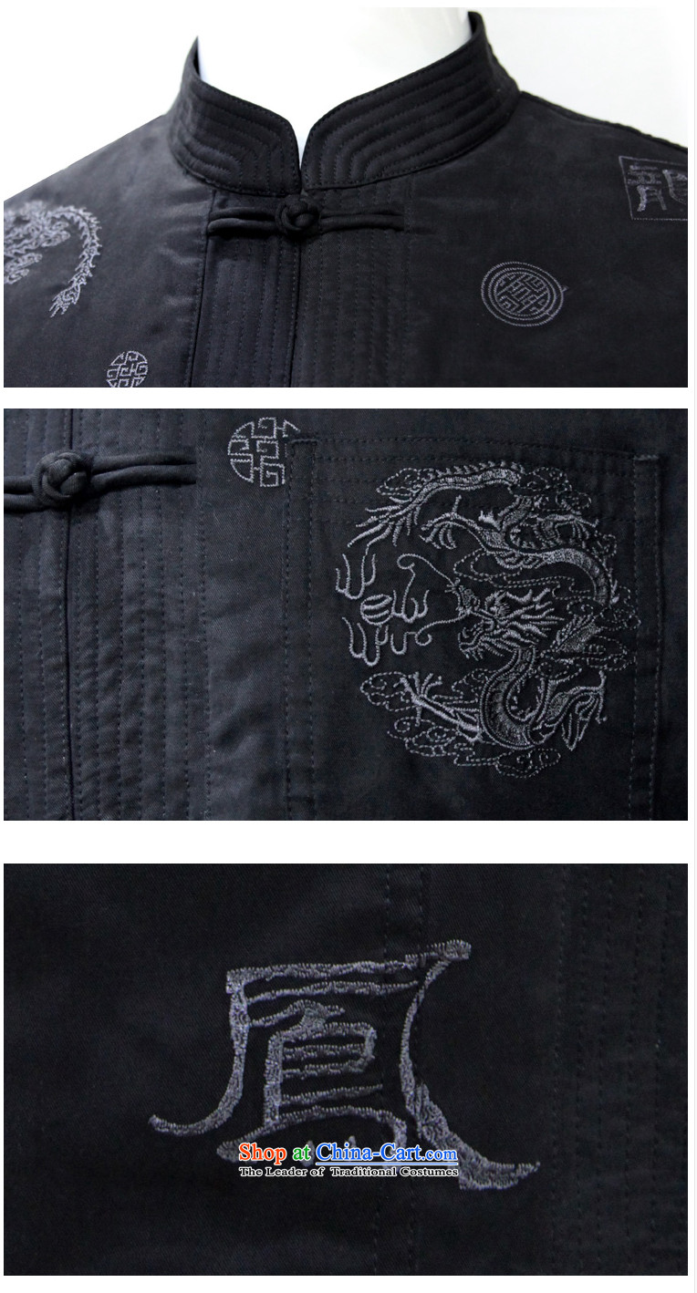 To Tang dynasty dragon autumn and winter, China wind men tencel jacket 14539 Black 48 deep blue 52 pictures, prices, brand platters! The elections are supplied in the national character of distribution, so action, buy now enjoy more preferential! As soon as possible.