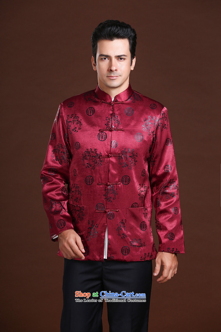 Fzog   new men casual simplicity loose printed cloth animal patterns of older men's comfortable black XXXL Tang dynasty picture, prices, brand platters! The elections are supplied in the national character of distribution, so action, buy now enjoy more preferential! As soon as possible.