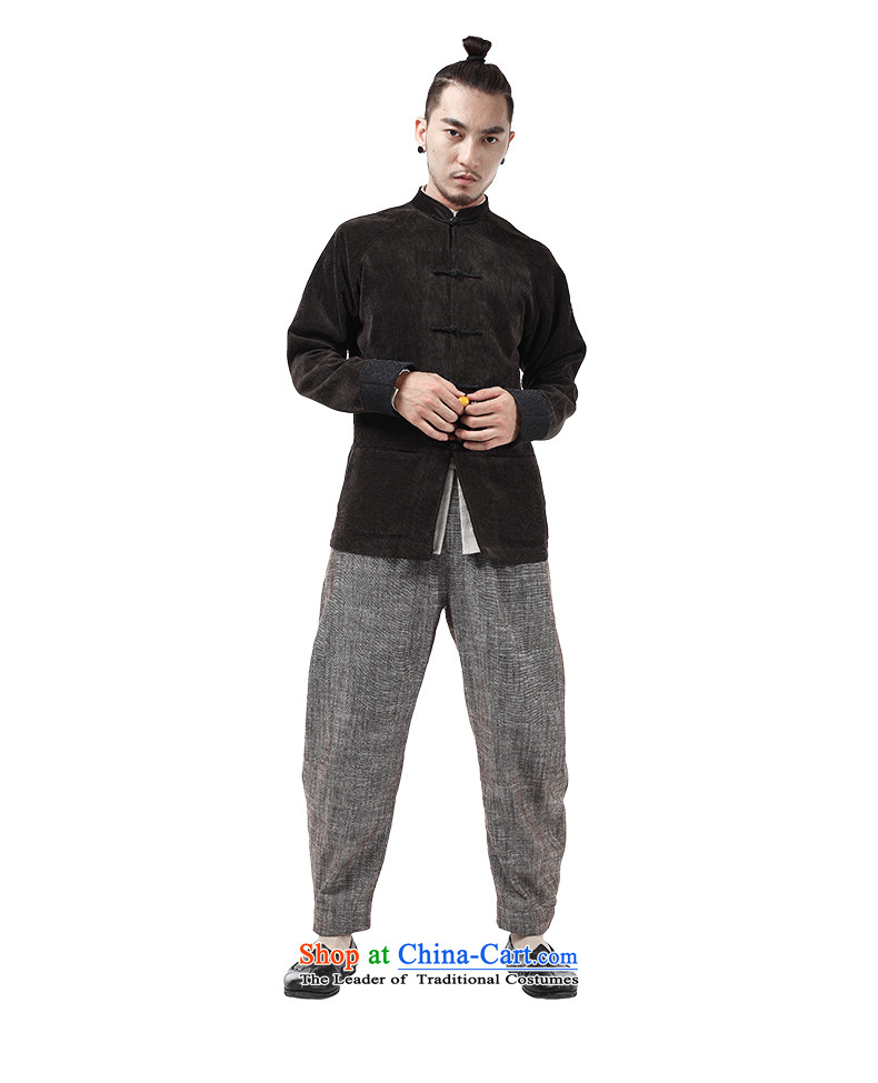 2015 Autumn and winter to New Tree Chinese men Tang dynasty long-sleeved corduroy ãþòâ improved Han-male China wind men designer brands rattan 175/L yellow picture, prices, brand platters! The elections are supplied in the national character of distribution, so action, buy now enjoy more preferential! As soon as possible.