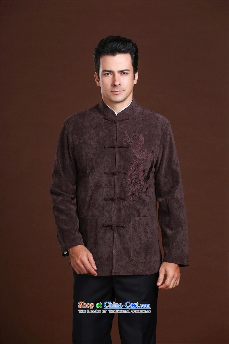Fzog   leisure minimalist China wind men printed cloth animal patterns of middle-aged men's Long-sleeve loose Tang RED M picture, prices, brand platters! The elections are supplied in the national character of distribution, so action, buy now enjoy more preferential! As soon as possible.
