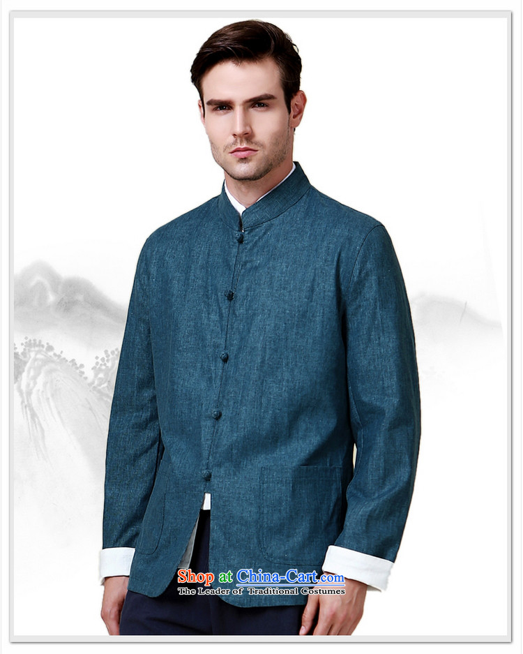 The Ocean 2015 Autumn Load Shuai New Men Tang jackets China Wind Jacket collar Chinese disc to Gray Photo 185 detained, prices, brand platters! The elections are supplied in the national character of distribution, so action, buy now enjoy more preferential! As soon as possible.