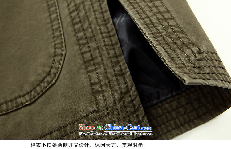 Kanaguri Mouse New Men Tang jackets Fall/Winter Collections Long-sleeve China wind male collar in Chinese national costumes older festive holiday gifts 2 color pictures, prices, XXXL/190 brand platters! The elections are supplied in the national character of distribution, so action, buy now enjoy more preferential! As soon as possible.