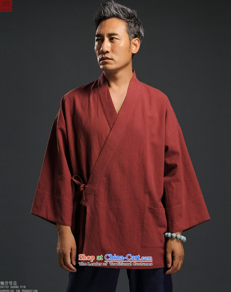 Renowned Chinese Wind linen men retro Han-to fulfill his breast cardigan leisure Tang dynasty men t-shirt tea service gray XXL picture, prices, brand platters! The elections are supplied in the national character of distribution, so action, buy now enjoy more preferential! As soon as possible.