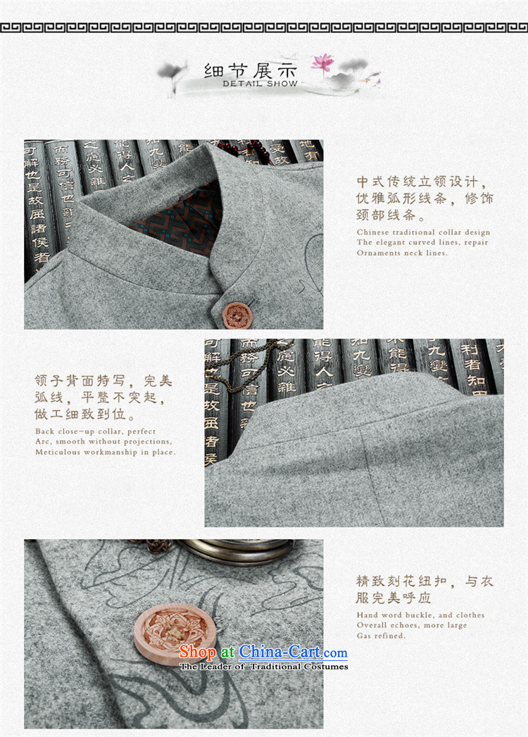 The new classic jacket, HANNIZI China wind men's woolen a casual jacket collar men use sub-free ironing white 185 pictures, prices, brand platters! The elections are supplied in the national character of distribution, so action, buy now enjoy more preferential! As soon as possible.