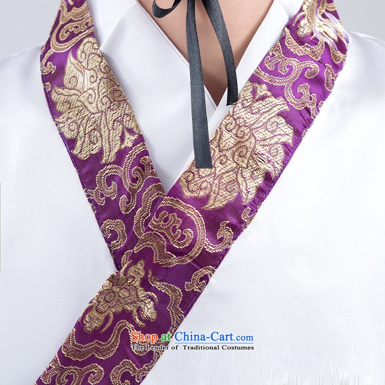 Energy Tifi Han-li hong Kong-those men white purple side sleeves direct civil improvement Tang dynasty men costumes White XL Photo, prices, brand platters! The elections are supplied in the national character of distribution, so action, buy now enjoy more preferential! As soon as possible.