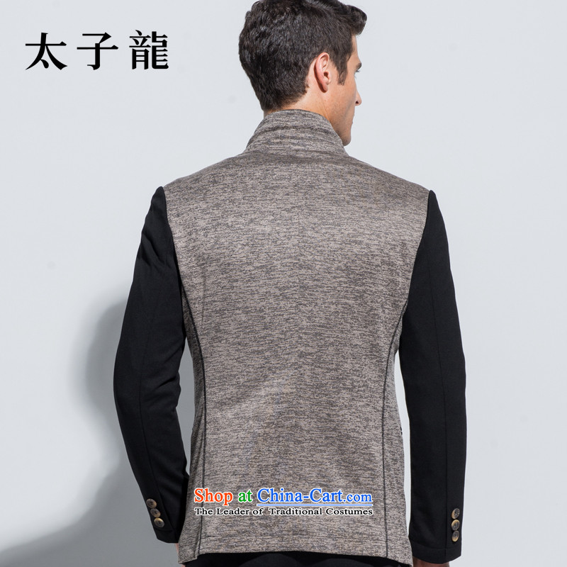 New products fall Tzu Lung counters Synchronization single row detained men leisure suit coats B600 175/L, gray Tzu Lung (TEDELON) , , , shopping on the Internet