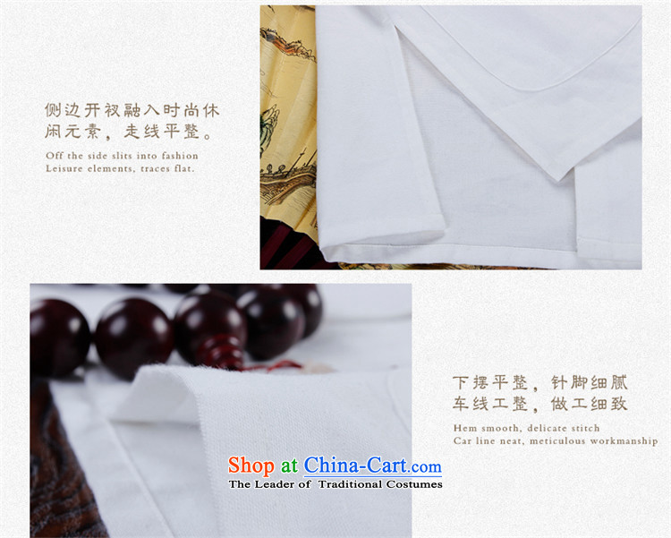 Classical China wind Tang HANNIZI loaded collar disc detained men pure cotton linen shirt ethnic men long-sleeved gray PHOTO 185, prices, brand platters! The elections are supplied in the national character of distribution, so action, buy now enjoy more preferential! As soon as possible.
