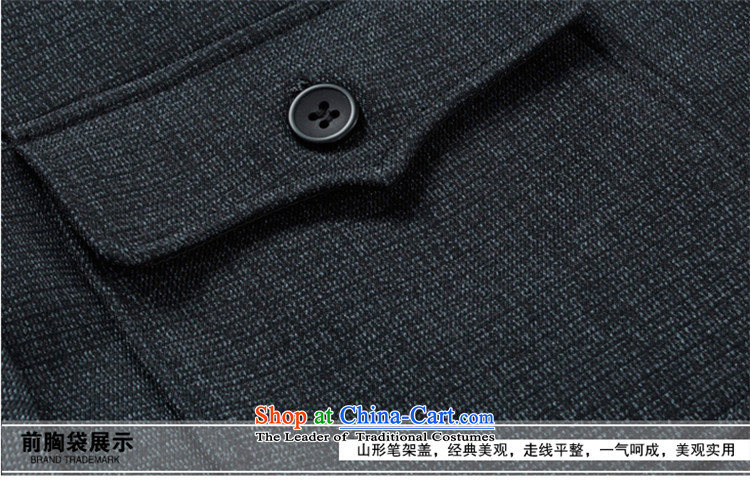New HANNIZI men's classic Chinese tunic kit of older persons in the men's father replace national costumes gray 175 classic period picture, prices, brand platters! The elections are supplied in the national character of distribution, so action, buy now enjoy more preferential! As soon as possible.