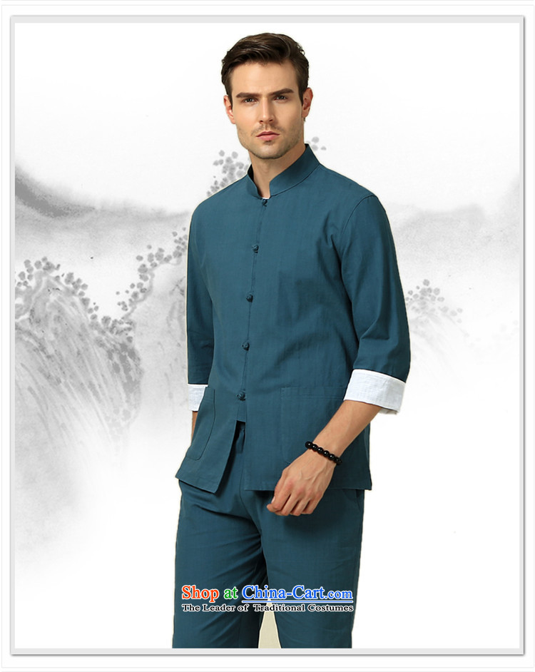 Classic Chinese Wind HANNIZI men in both the short-sleeved shirt Chinese Kung Fu cotton apparel stage light violet 180 picture services, prices, brand platters! The elections are supplied in the national character of distribution, so action, buy now enjoy more preferential! As soon as possible.