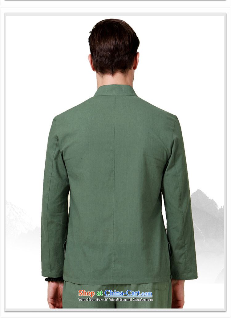 Classic collar of the Sau San HUNNZ men Tang dynasty China wind national costumes kung fu men serving Chinese long-sleeved sweater Army Green 180 pictures, prices, brand platters! The elections are supplied in the national character of distribution, so action, buy now enjoy more preferential! As soon as possible.