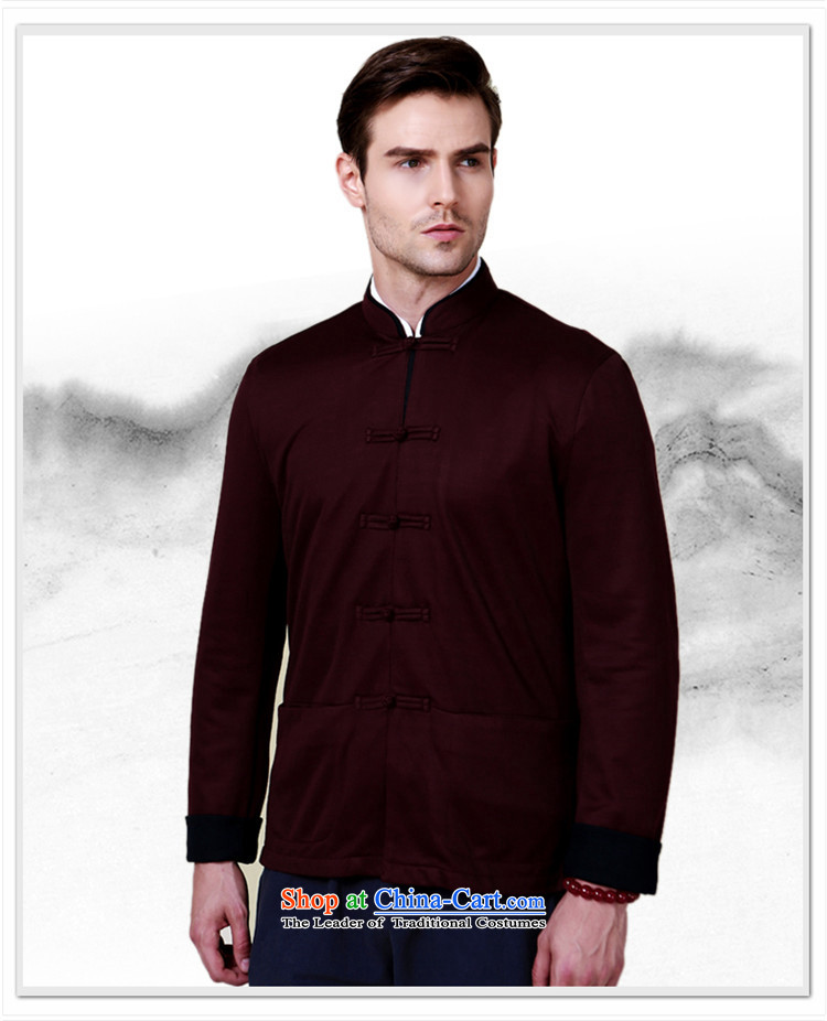 Hannizi stylish and simple China wind collar disc detained men Tang Dynasty Chinese classical long-sleeved sweater jacket black 180 pictures, prices, brand platters! The elections are supplied in the national character of distribution, so action, buy now enjoy more preferential! As soon as possible.