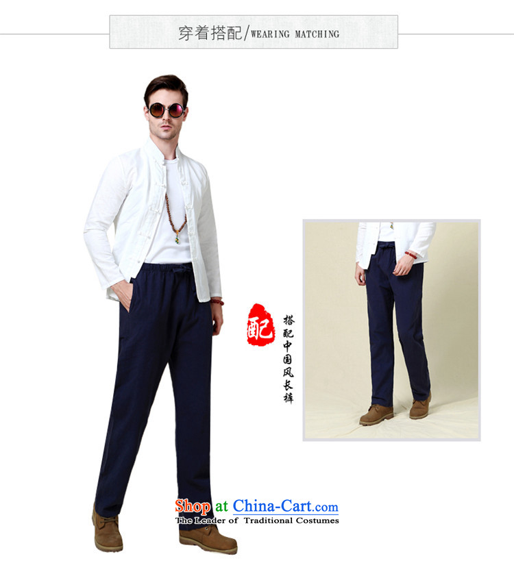 Hunnz natural cotton linen men Tang dynasty China wind long sleeved shirt collar shirt Solid Color Chinese men's black tie up 180 pictures, prices, brand platters! The elections are supplied in the national character of distribution, so action, buy now enjoy more preferential! As soon as possible.