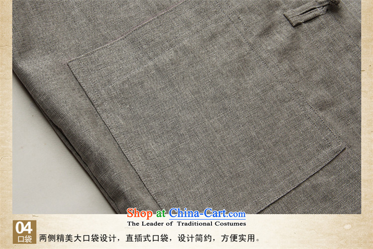 Hunnz new products natural cotton linen men Tang Dynasty Chinese national costume Kit Traditional Chinese wind up detained men Gray Photo 165, prices, brand platters! The elections are supplied in the national character of distribution, so action, buy now enjoy more preferential! As soon as possible.