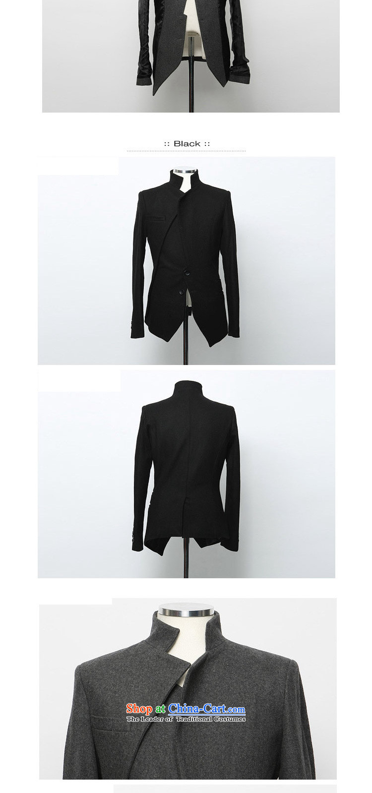Dan Jie Shi (DANJIESHI)2015 youth stylish autumn replacing Korean men need Chinese tunic suit coats men casual dress pants black 170/88(M) picture, prices, brand platters! The elections are supplied in the national character of distribution, so action, buy now enjoy more preferential! As soon as possible.