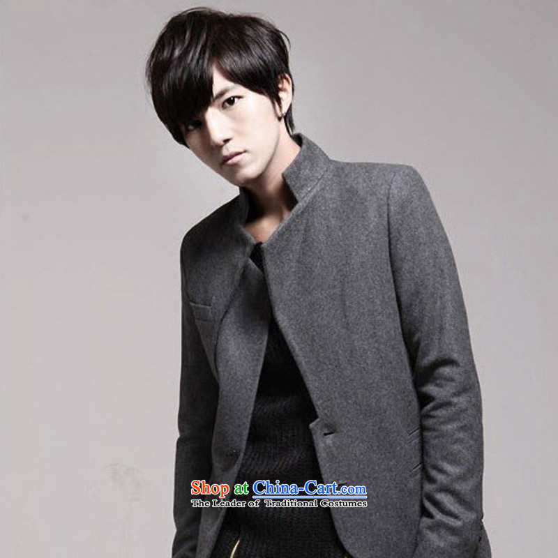 Dan Jie Shi (DANJIESHI)2015 youth stylish autumn replacing Korean men need Chinese tunic suit coats men casual dress pants black 170/88(M), Dan Jie Shi (DAN JIE SHI) , , , shopping on the Internet