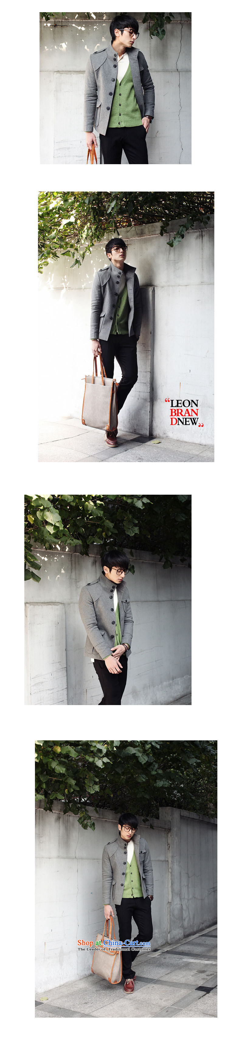 Dan Jie Shi (DANJIESHI)2015 stylish new autumn and winter coats of Korea men version information about Sau San Mao jacket Chinese tunic stylish and cozy black L picture, prices, brand platters! The elections are supplied in the national character of distribution, so action, buy now enjoy more preferential! As soon as possible.