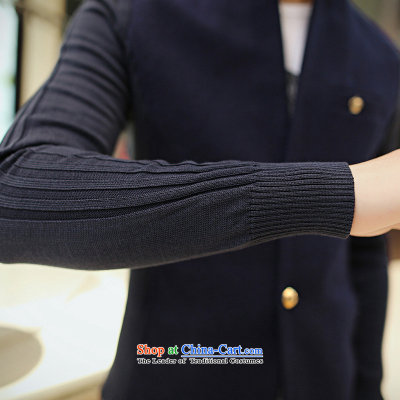 Dan Jie Shi (DANJIESHI)2015 stylish youth gross knitting cuff Korean? leisure suit Male version of small jacket men 185/100(XXL), black suit, Sau San Jie Shi (DAN Dan JIE SHI) , , , shopping on the Internet