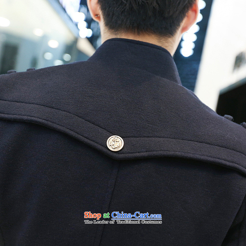 Dan Jie Shi (DANJIESHI)2015 trendy casual Youth Chinese tunic windbreaker Korean version of Sau San? The windbreaker retro jacket wine red L is comparable to the code, Dan Jie Shi (DAN JIE SHI) , , , shopping on the Internet