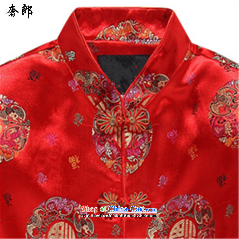 The luxury health autumn and winter new long-sleeved jacket Tang men aged over life couples celebrate the birthday of Chinese dress jacket grandfather Chinese tunic 88018 Female shirts 170, luxury health , , , shopping on the Internet