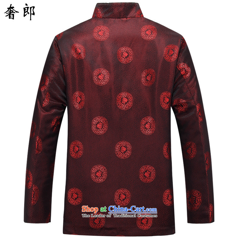 The luxury health Fall/Winter Collections men Tang Gown of older persons in the birthday of long-sleeved hisao jacket coat couples will Tang dynasty China wind Han- 88030) and stylish improvement in the luxury of health has been pressed clothes shopping o