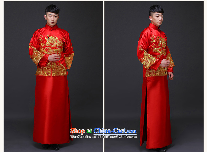 The Royal Advisory Groups to show love men Chinese wedding costume Sau Wo Service service men's wedding dress red groom service Tang Dynasty style robes 498 male kit M picture, prices, brand platters! The elections are supplied in the national character of distribution, so action, buy now enjoy more preferential! As soon as possible.