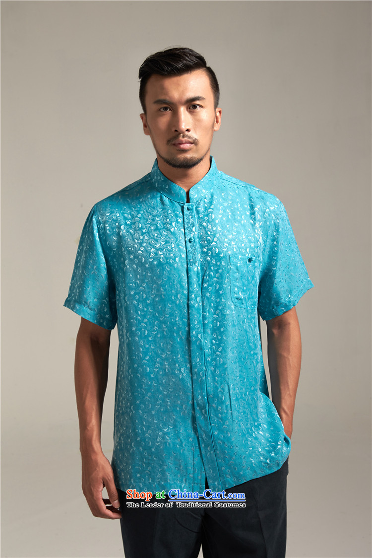 Fudo drunken marshal, short-sleeved Tang dynasty male and shirts Summer 2015 Sau San China wind men Chinese clothing lake blue 2XL Photo, prices, brand platters! The elections are supplied in the national character of distribution, so action, buy now enjoy more preferential! As soon as possible.