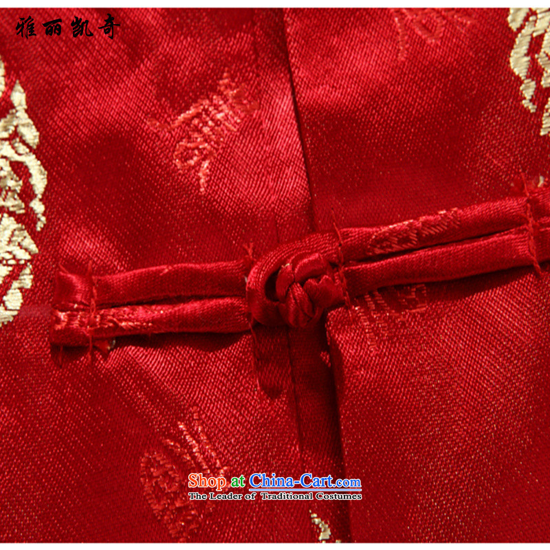 Alice Keci over the life of the elderly couples in Tang jackets older men Tang dynasty improved long-sleeved collar disc spring and autumn detained women clothes -88011 88011 185 men only men, Alice keci shopping on the Internet has been pressed.