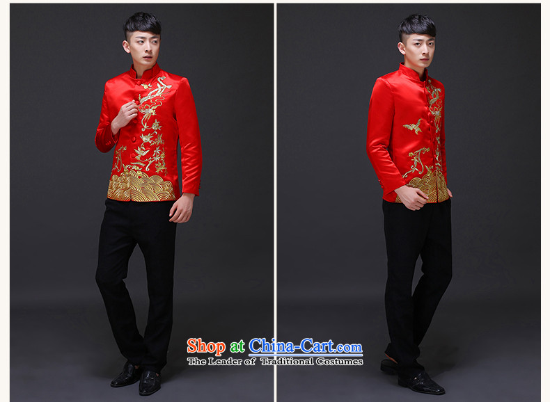 The Royal Advisory Groups to show love men of the bridegroom Tang Dynasty Chinese wedding dress Sau Wo service men and replace the bridegroom grain Bong-men-soo and load dress costume Phnom Penh male shirt L picture, prices, brand platters! The elections are supplied in the national character of distribution, so action, buy now enjoy more preferential! As soon as possible.