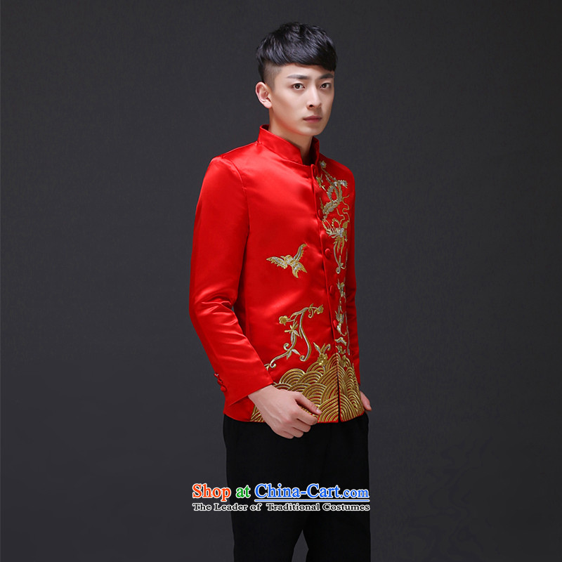 The Royal Advisory Groups to show love men of the bridegroom Tang Dynasty Chinese wedding dress Sau Wo service men and replace the bridegroom grain Bong-men-soo and load dress costume and T-shirt , L, Royal Phnom Penh Land advisory has been pressed shoppi