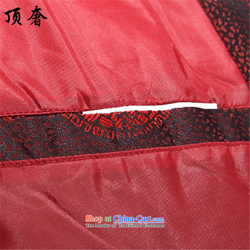 The spring of the top luxury of older persons to live a Tang Dynasty Happy Birthday Tang dynasty male life of older persons in the spring and autumn red jacket for couples men and women 8806 men's red T-shirt, 170 women, top luxury shopping on the Interne