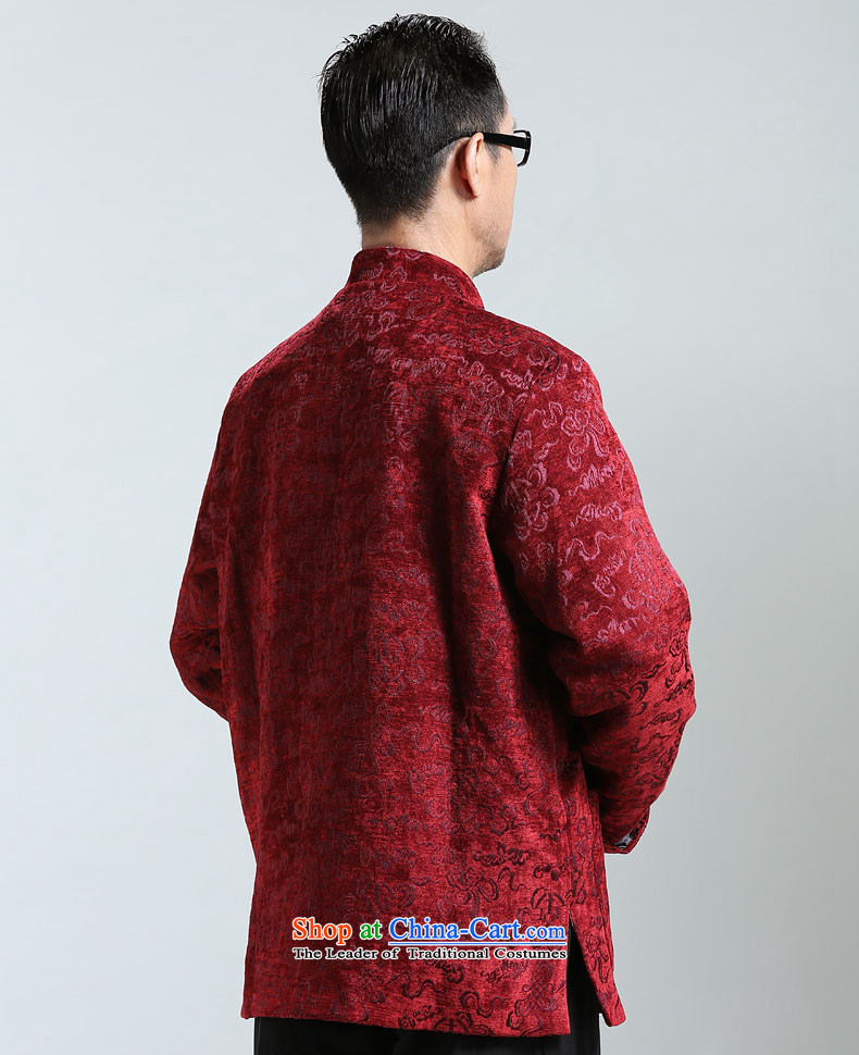 New HANNIZI2015 men Classical China wind Tang long-sleeve sweater in older Chinese men brown jacket XXXXL picture, prices, brand platters! The elections are supplied in the national character of distribution, so action, buy now enjoy more preferential! As soon as possible.