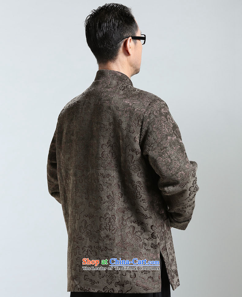 New HUNNZ2015 men Classical China wind Tang long-sleeve sweater in older Chinese men brown jacket XXXXL picture, prices, brand platters! The elections are supplied in the national character of distribution, so action, buy now enjoy more preferential! As soon as possible.