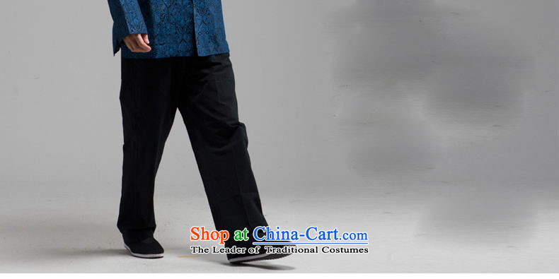 New Classic embroidery HUNNZ Tang Dynasty Chinese elderly in men's long-sleeved jacket, served a mock-neck disc buttoned, deep red XXXL picture, prices, brand platters! The elections are supplied in the national character of distribution, so action, buy now enjoy more preferential! As soon as possible.