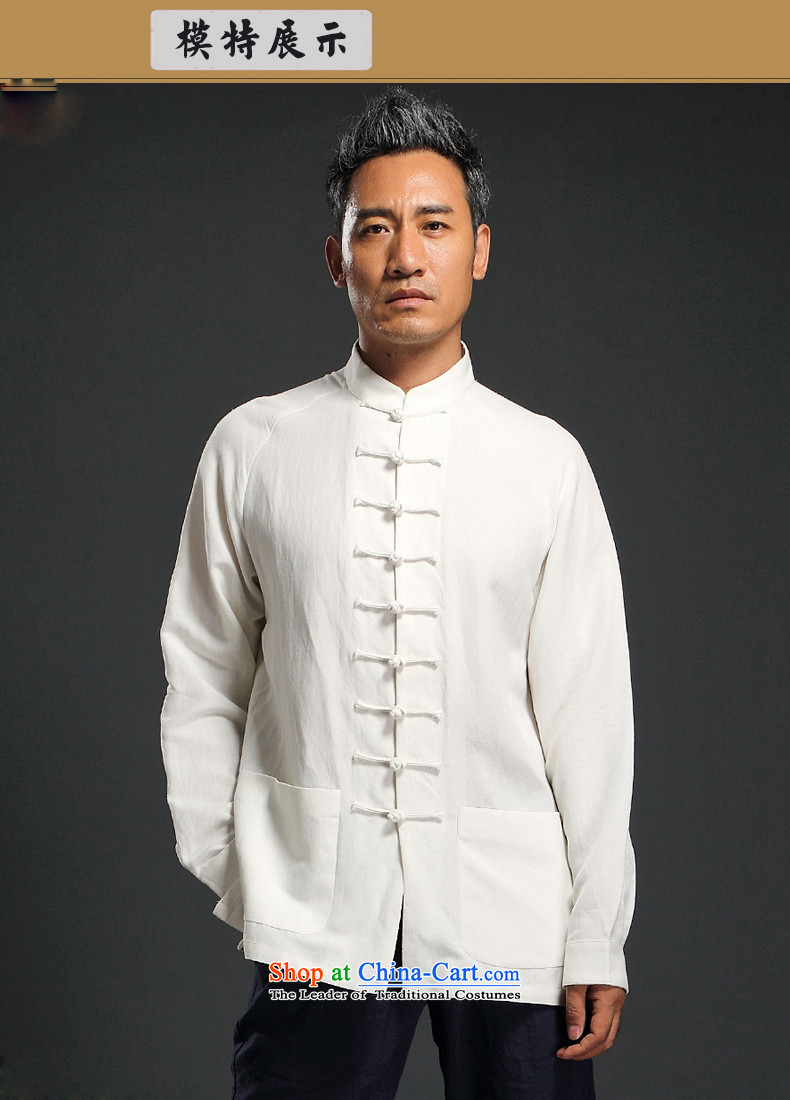 Natural Linen pure colors HUNNZ leisure relaxd long-sleeved China wind men Tang tray detained Men's Mock-Neck Han-White XL Photo, prices, brand platters! The elections are supplied in the national character of distribution, so action, buy now enjoy more preferential! As soon as possible.