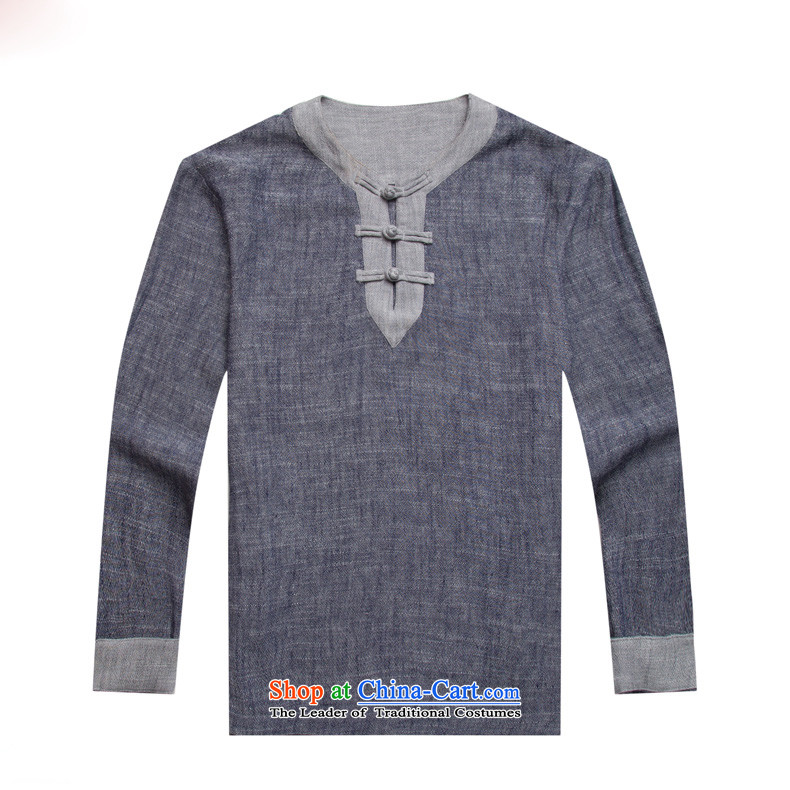 New retro HUNNZ China wind men Tang dynasty loose cotton linen hermit ball Services snap-in male gray XXXL leisure picture, prices, brand platters! The elections are supplied in the national character of distribution, so action, buy now enjoy more preferential! As soon as possible.