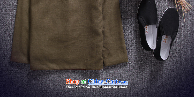 Dan Jie Shi 2015 new ethnic Chinese men Tang Dynasty of Korea disc detained hoodie retro ethnic jacket and leisure and olive green M picture, prices, brand platters! The elections are supplied in the national character of distribution, so action, buy now enjoy more preferential! As soon as possible.