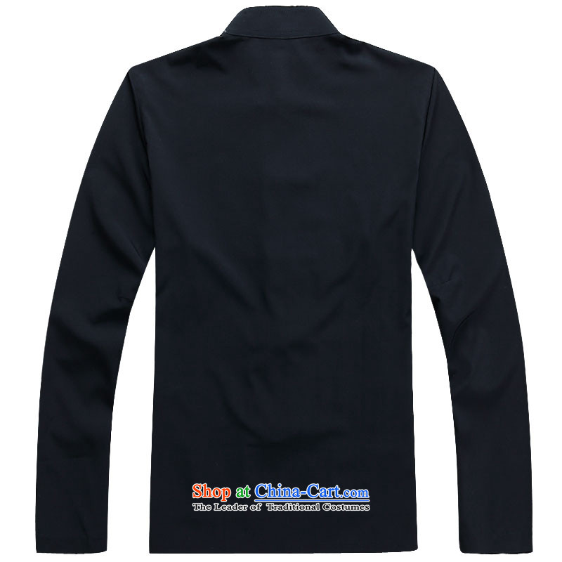 Kanaguri Mouse Tang Dynasty Men long-sleeved sweater collar Tang Dynasty Package kung fu tai chi service kit shirt Dark Blue Kit L picture, prices, brand platters! The elections are supplied in the national character of distribution, so action, buy now enjoy more preferential! As soon as possible.