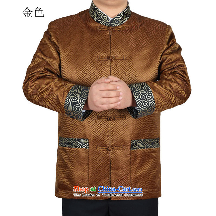 Kanaguri Mouse Tang dynasty Long-sleeve Autumn New Men Tang jackets, GOLD L photo jacket, prices, brand platters! The elections are supplied in the national character of distribution, so action, buy now enjoy more preferential! As soon as possible.