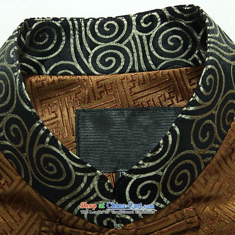 Kanaguri Mouse Tang dynasty Long-sleeve Autumn New Men Tang jackets, gold , L, Kim jacket gopher (JINLISHU) , , , shopping on the Internet