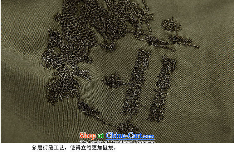 Kanaguri Mouse New Men Tang jackets Fall/Winter Collections Long-sleeve China wind male collar in Chinese national costumes older festive holiday gifts No. 1 color pictures, prices, XXL/185 brand platters! The elections are supplied in the national character of distribution, so action, buy now enjoy more preferential! As soon as possible.