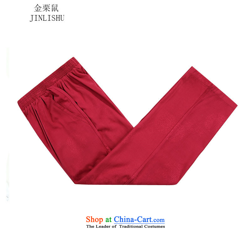 Kanaguri Mouse New Men Tang long-sleeved jacket kit red kit 80 kanaguri mouse (JINLISHU) , , , shopping on the Internet