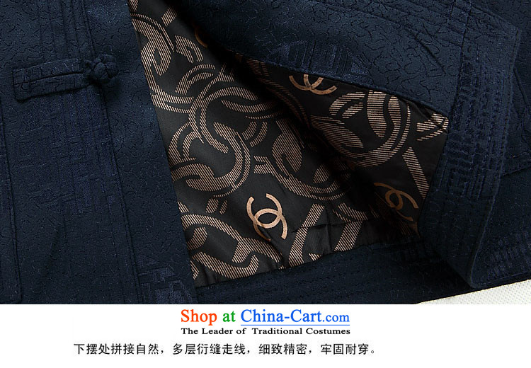 Kanaguri mouse autumn and winter New Kit Tang dynasty male long-sleeved shirt dark blue packaged XXL picture, prices, brand platters! The elections are supplied in the national character of distribution, so action, buy now enjoy more preferential! As soon as possible.