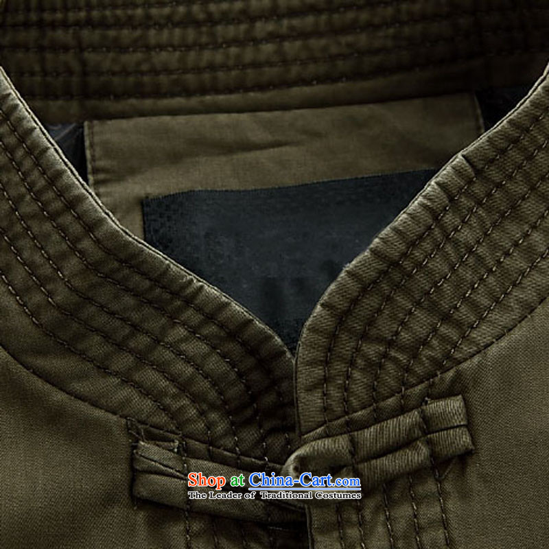 Kanaguri Mouse New Men Tang jackets Fall/Winter Collections long-sleeved shirt collar No. 2 Color Tang dynasty M/170, kanaguri mouse (JINLISHU) , , , shopping on the Internet