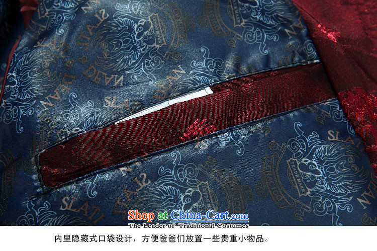 Kanaguri mouse of older persons in the autumn and winter Tang Dynasty Chinese cotton-thick coat new products men father replacing Tang dynasty M/170 Deep Blue Photo, prices, brand platters! The elections are supplied in the national character of distribution, so action, buy now enjoy more preferential! As soon as possible.