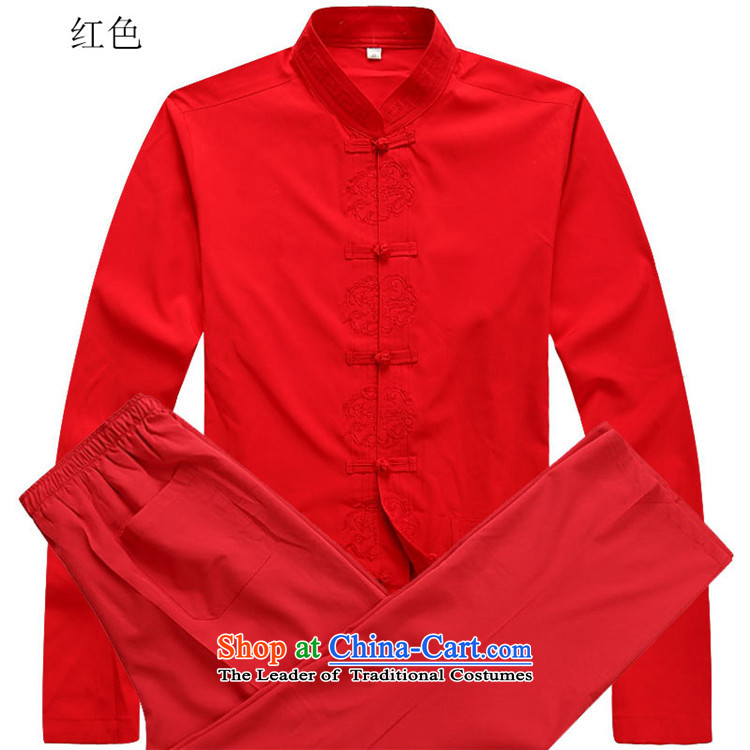 Kanaguri mouse autumn 2015 men's long-sleeved shirt, long-sleeved Tang new replacing Men's Mock-Neck Tang dynasty S pictures red T-shirt, prices, brand platters! The elections are supplied in the national character of distribution, so action, buy now enjoy more preferential! As soon as possible.