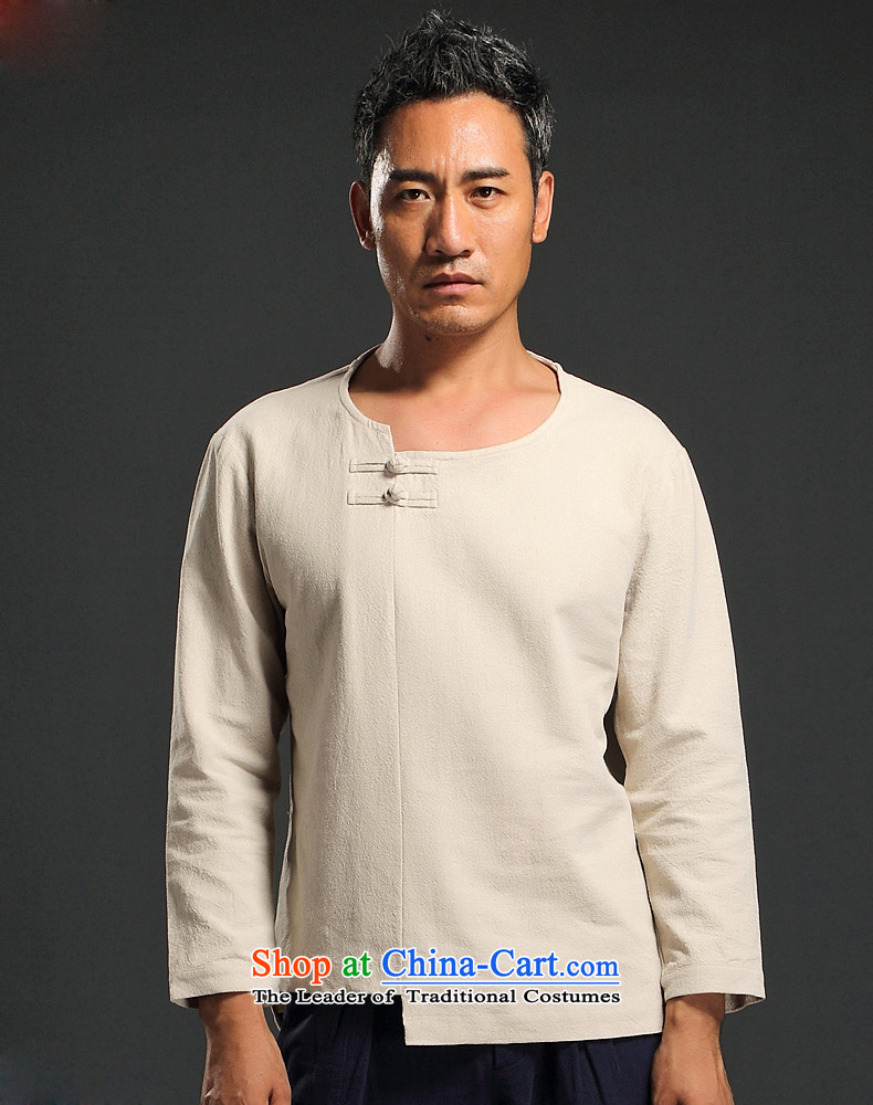 China wind men HUNNZ long-sleeved shirt and improvement of Tang Dynasty male and replace stylish ethnic Han-T-shirt White XL Photo, prices, brand platters! The elections are supplied in the national character of distribution, so action, buy now enjoy more preferential! As soon as possible.