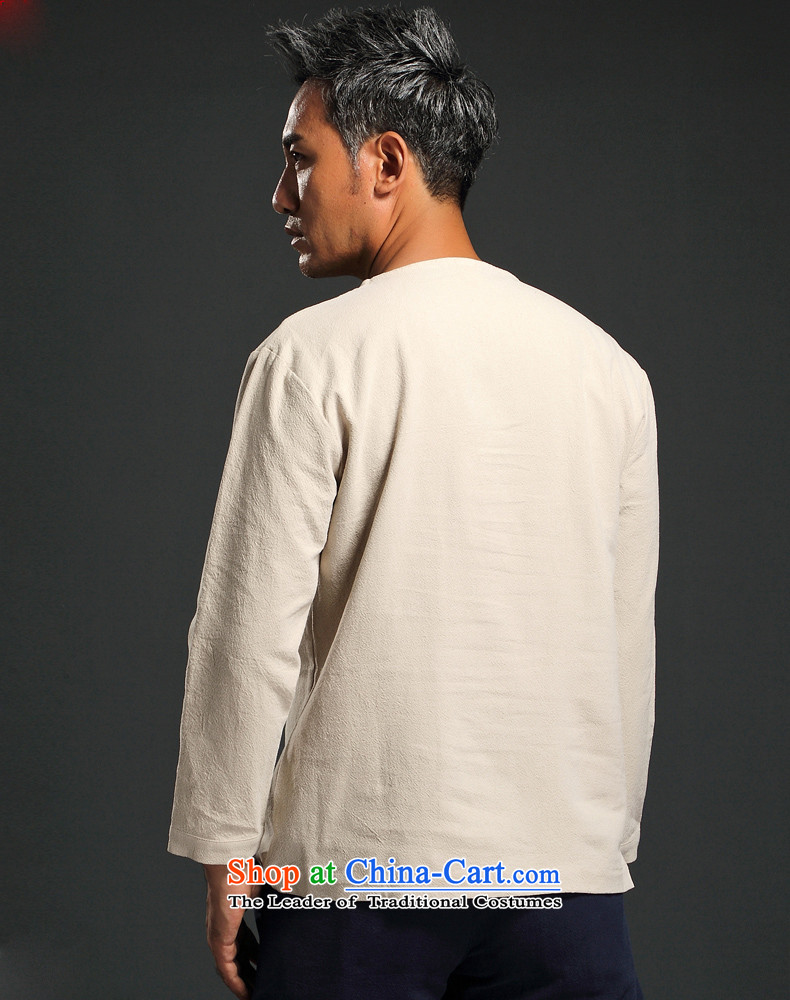 China wind men HUNNZ long-sleeved shirt and improvement of Tang Dynasty male and replace stylish ethnic Han-T-shirt White XL Photo, prices, brand platters! The elections are supplied in the national character of distribution, so action, buy now enjoy more preferential! As soon as possible.