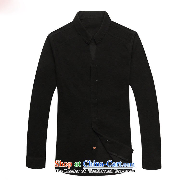 Hannizi China wind shirt men linen solid color long-sleeved stylish China wind Tang blouses sheikhs wind men black L is too small a number of pictures, prices, brand platters! The elections are supplied in the national character of distribution, so action, buy now enjoy more preferential! As soon as possible.