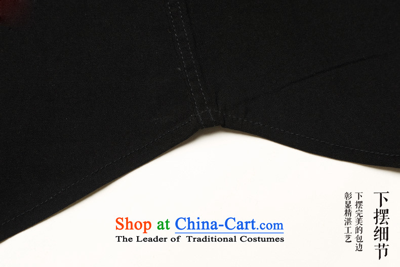 Hannizi China wind shirt men linen solid color long-sleeved stylish China wind Tang blouses sheikhs wind men black L is too small a number of pictures, prices, brand platters! The elections are supplied in the national character of distribution, so action, buy now enjoy more preferential! As soon as possible.