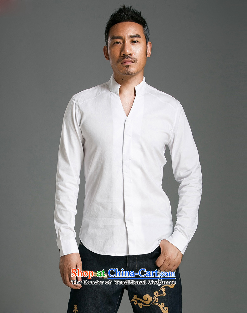 Hunnz China wind shirt men linen solid color long-sleeved stylish China wind Tang blouses sheikhs wind men white XXXL is too small a number of pictures, prices, brand platters! The elections are supplied in the national character of distribution, so action, buy now enjoy more preferential! As soon as possible.
